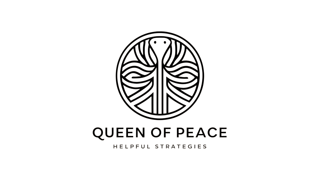 queen of peace hs logo