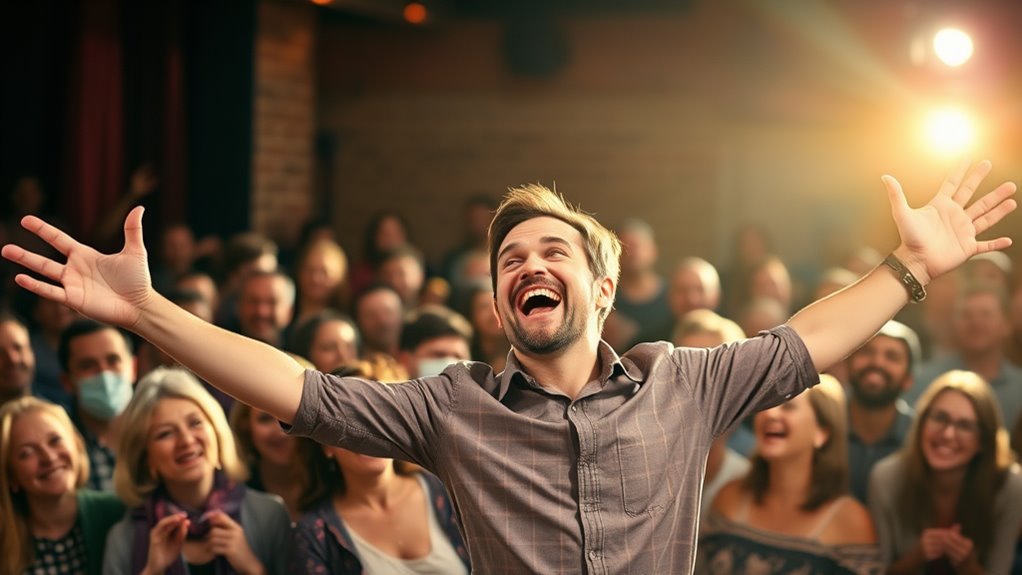 engaging audience through humor