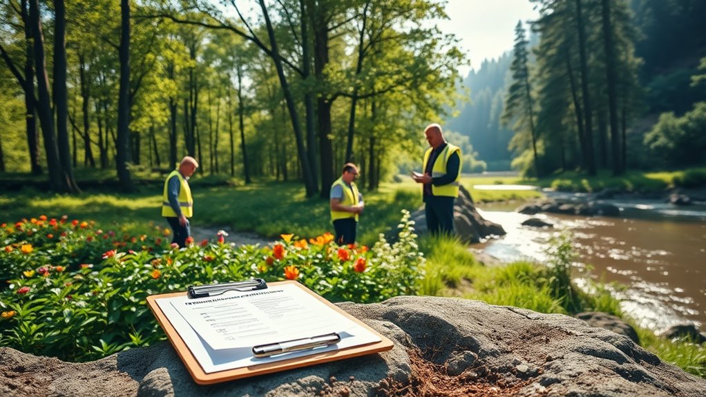 ensure environmental regulation compliance