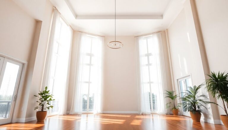 ceiling height visual enhancement