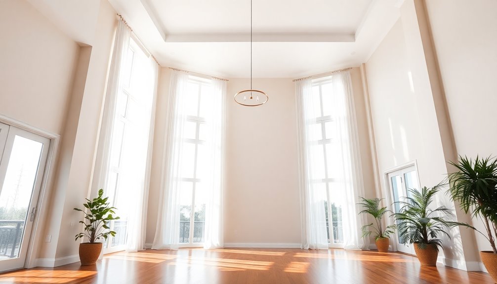 ceiling height visual enhancement