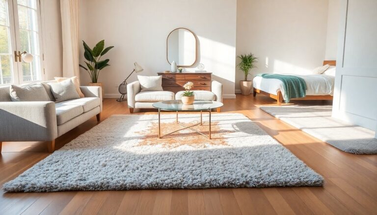 optimal rug sizes recommended